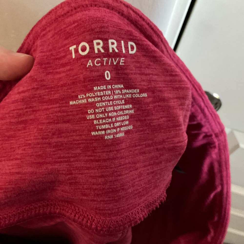 Torrid Active Performance Core Capri Leggings W/P… - image 6